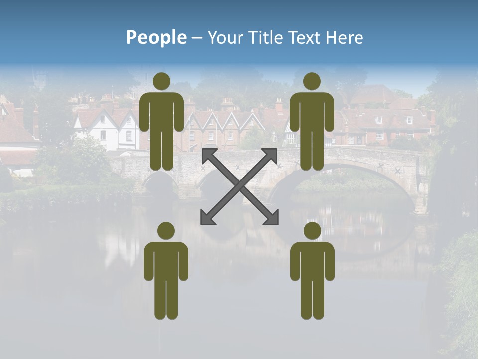 Tidal Maidstone Medway PowerPoint Template