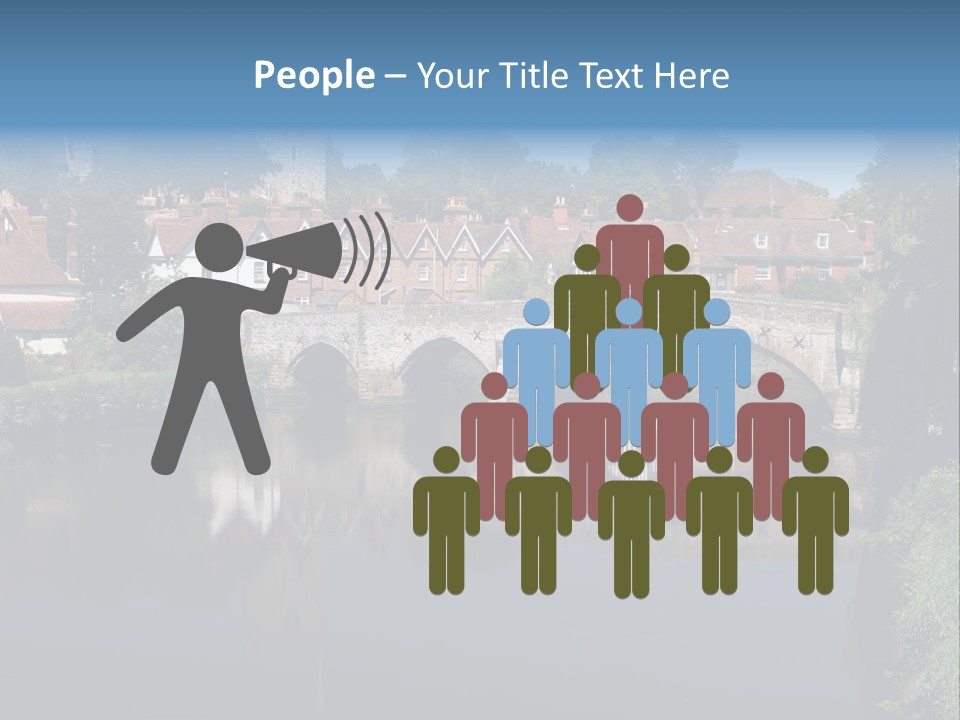 Tidal Maidstone Medway PowerPoint Template