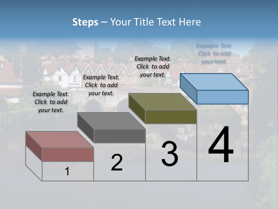 Tidal Maidstone Medway PowerPoint Template