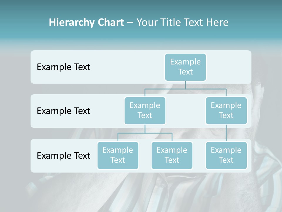 Wrinkle Unshaven Loneliness PowerPoint Template