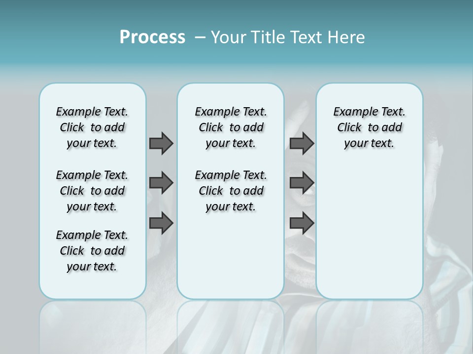 Wrinkle Unshaven Loneliness PowerPoint Template