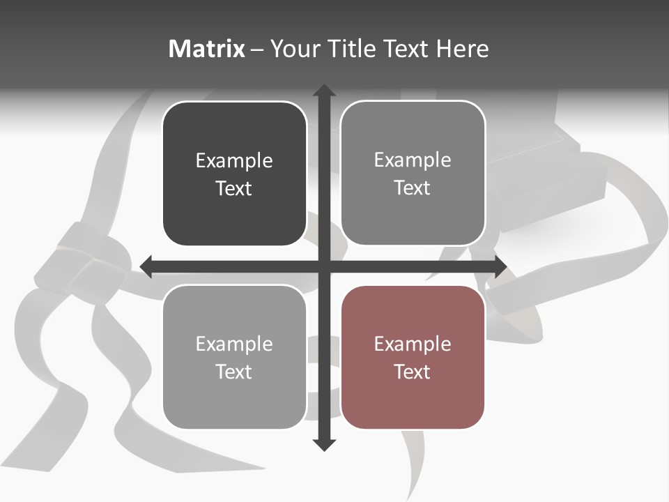 White Tfilin Vector PowerPoint Template