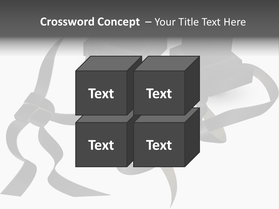 White Tfilin Vector PowerPoint Template