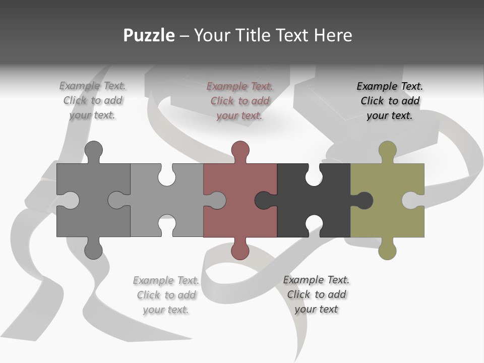 White Tfilin Vector PowerPoint Template