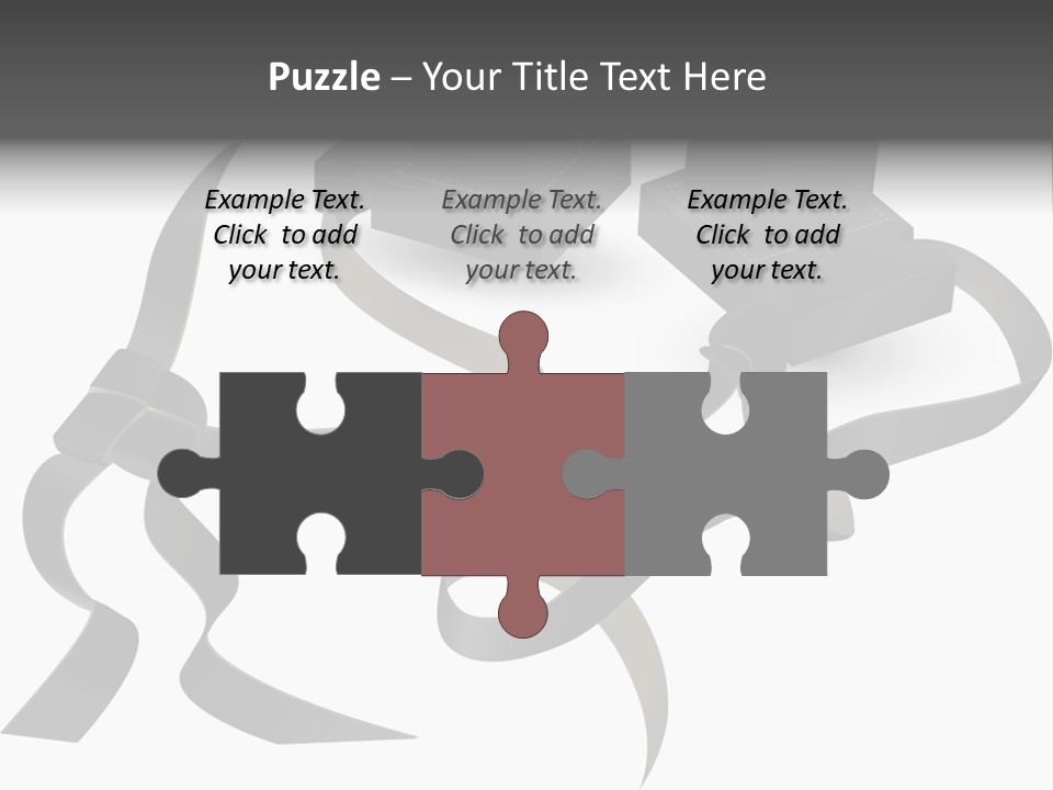 White Tfilin Vector PowerPoint Template