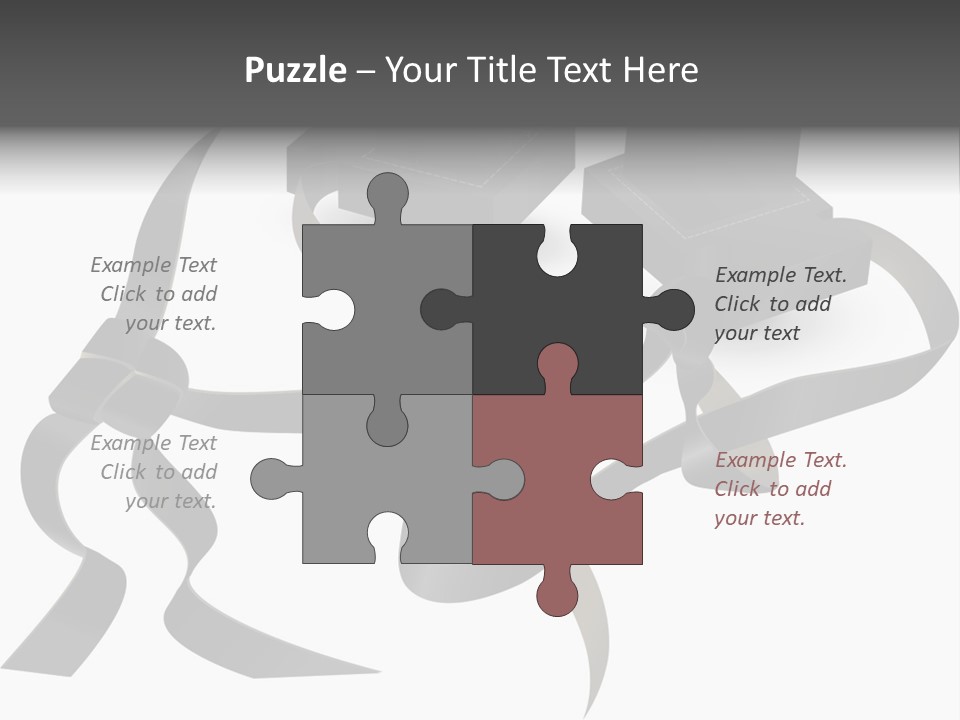 White Tfilin Vector PowerPoint Template