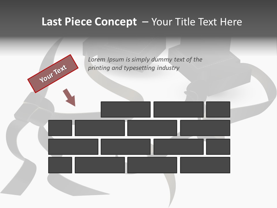 White Tfilin Vector PowerPoint Template