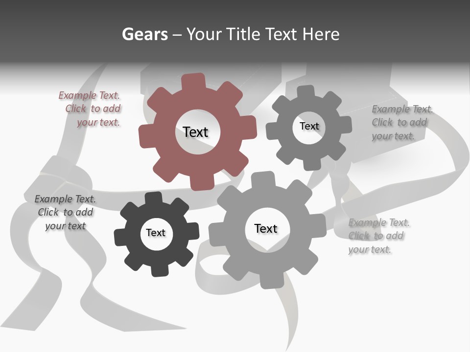 White Tfilin Vector PowerPoint Template