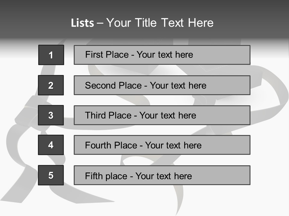 White Tfilin Vector PowerPoint Template