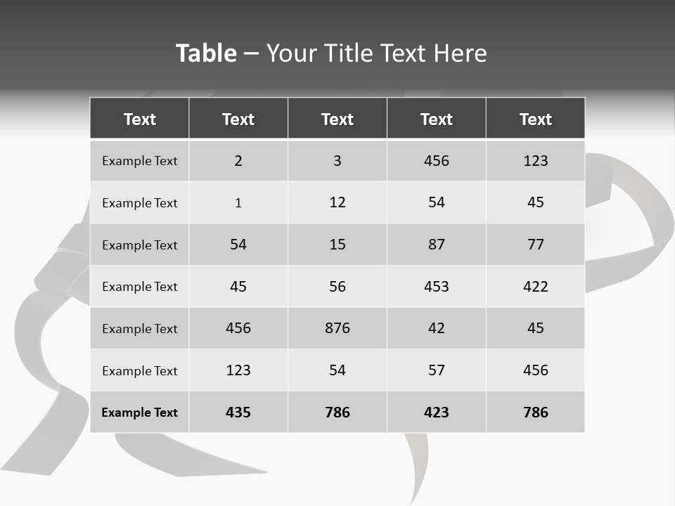 White Tfilin Vector PowerPoint Template