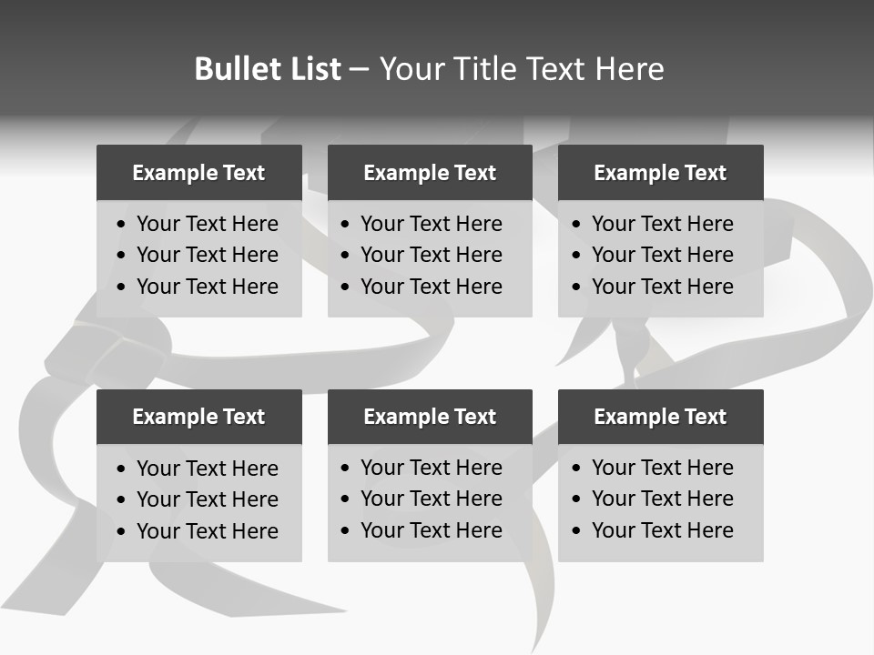 White Tfilin Vector PowerPoint Template