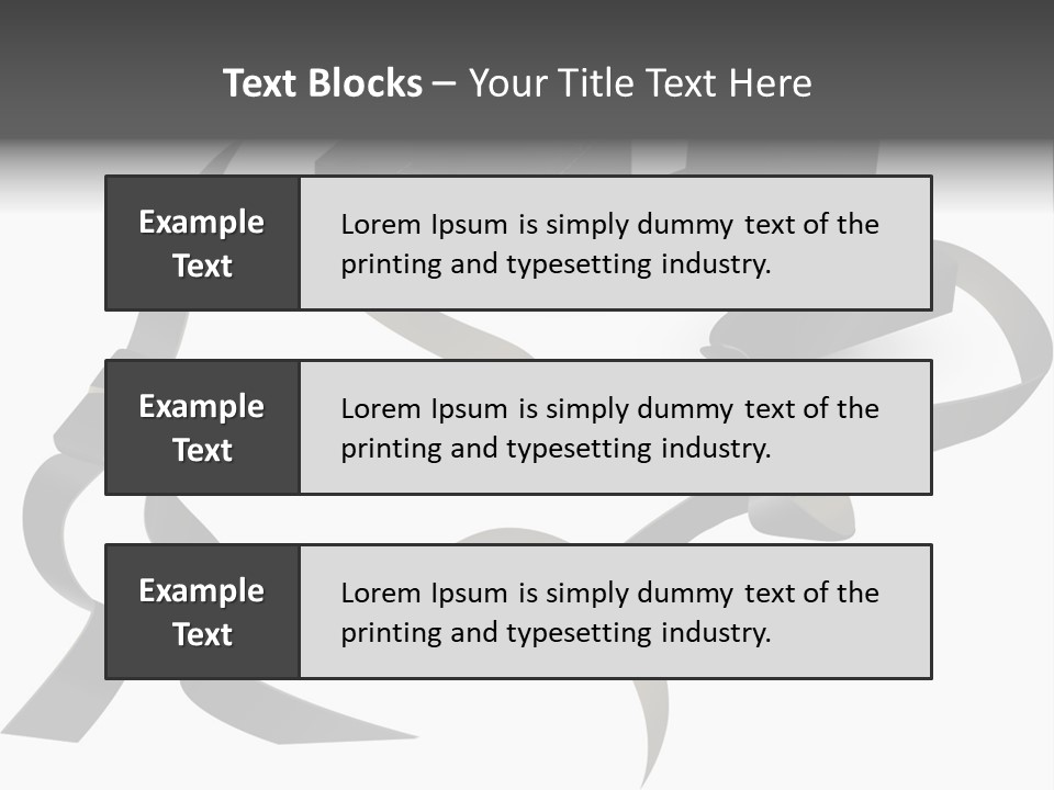 White Tfilin Vector PowerPoint Template