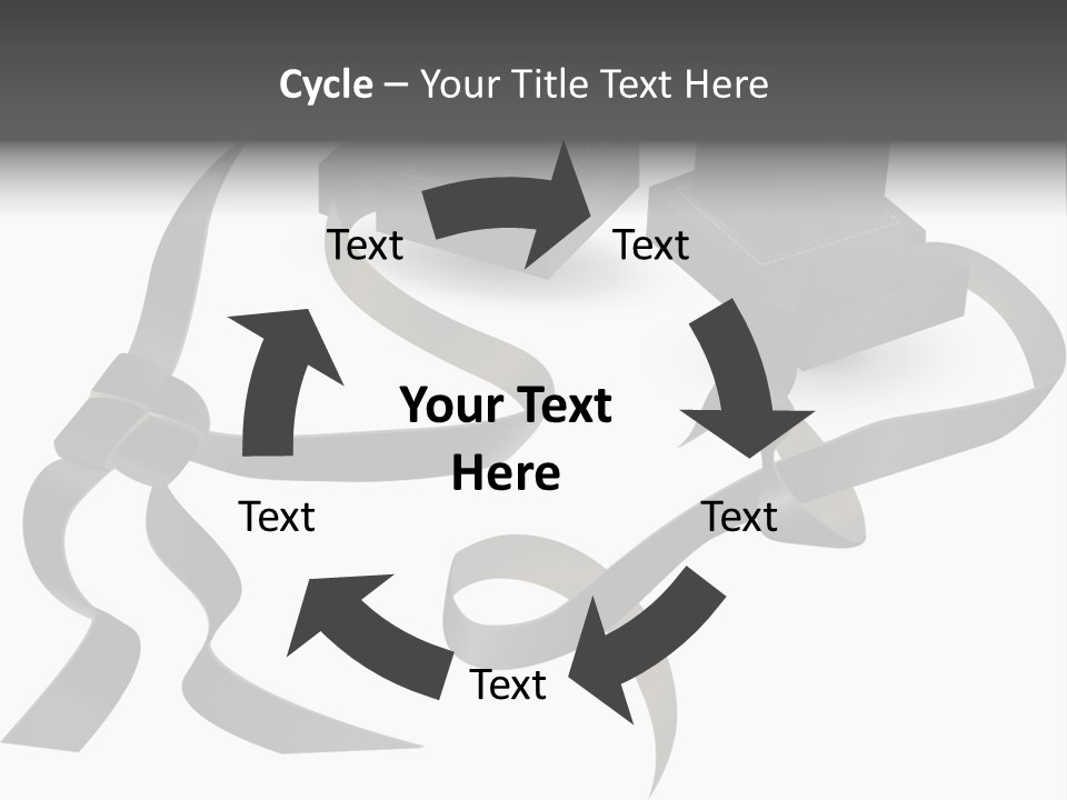 White Tfilin Vector PowerPoint Template