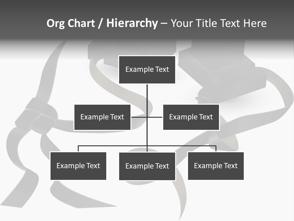 White Tfilin Vector PowerPoint Template
