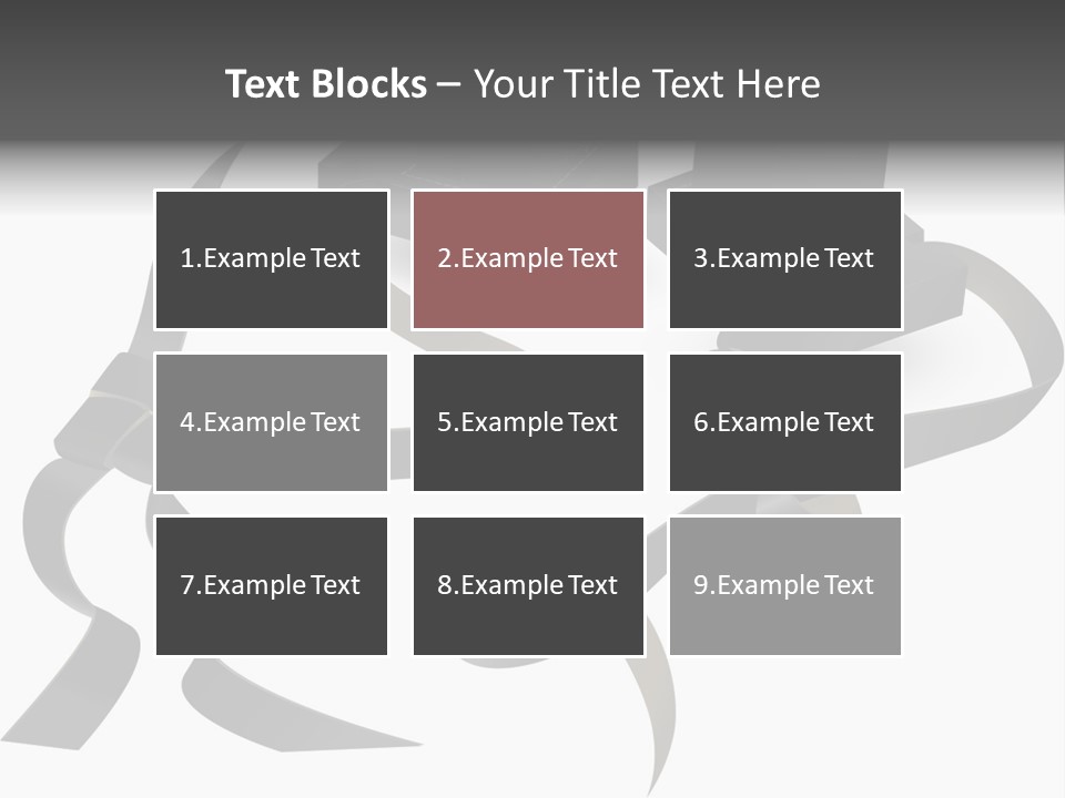 White Tfilin Vector PowerPoint Template