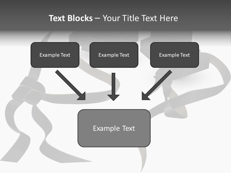 White Tfilin Vector PowerPoint Template