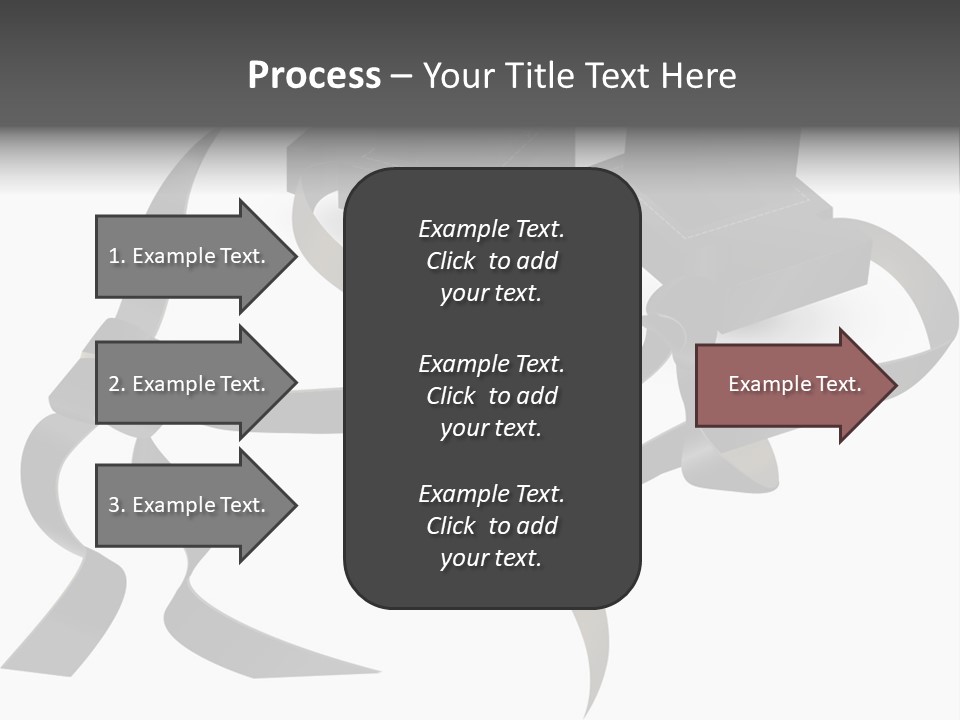 White Tfilin Vector PowerPoint Template