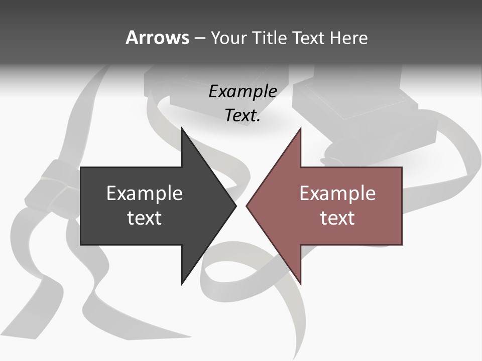 White Tfilin Vector PowerPoint Template