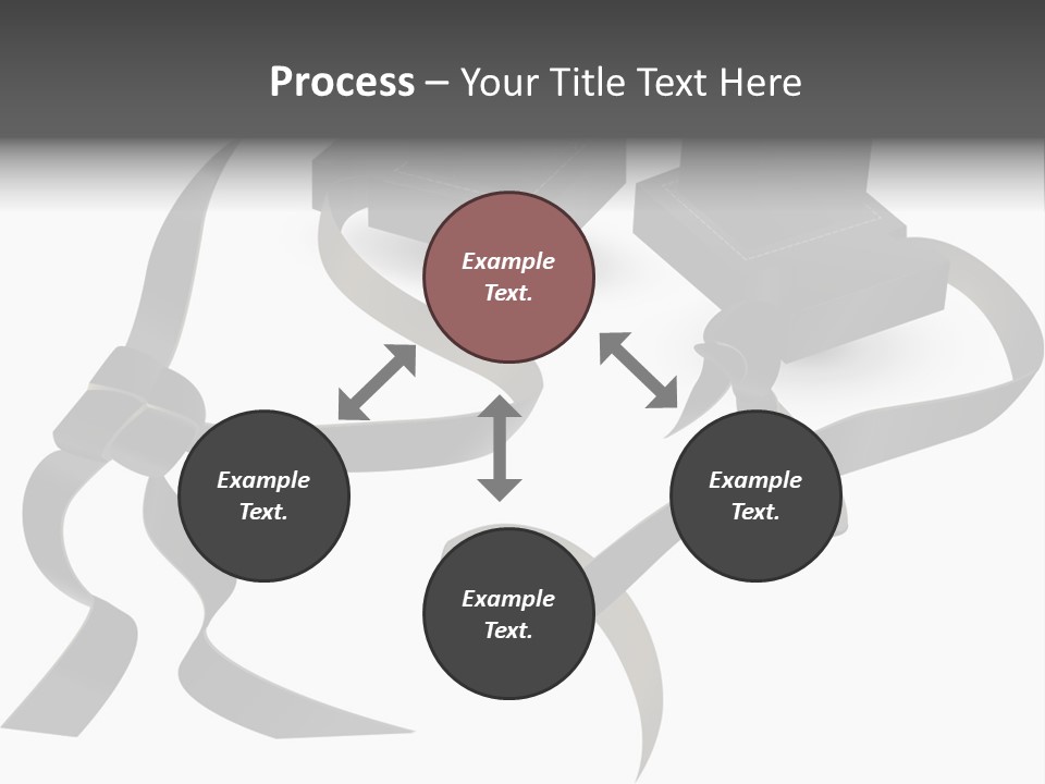 White Tfilin Vector PowerPoint Template