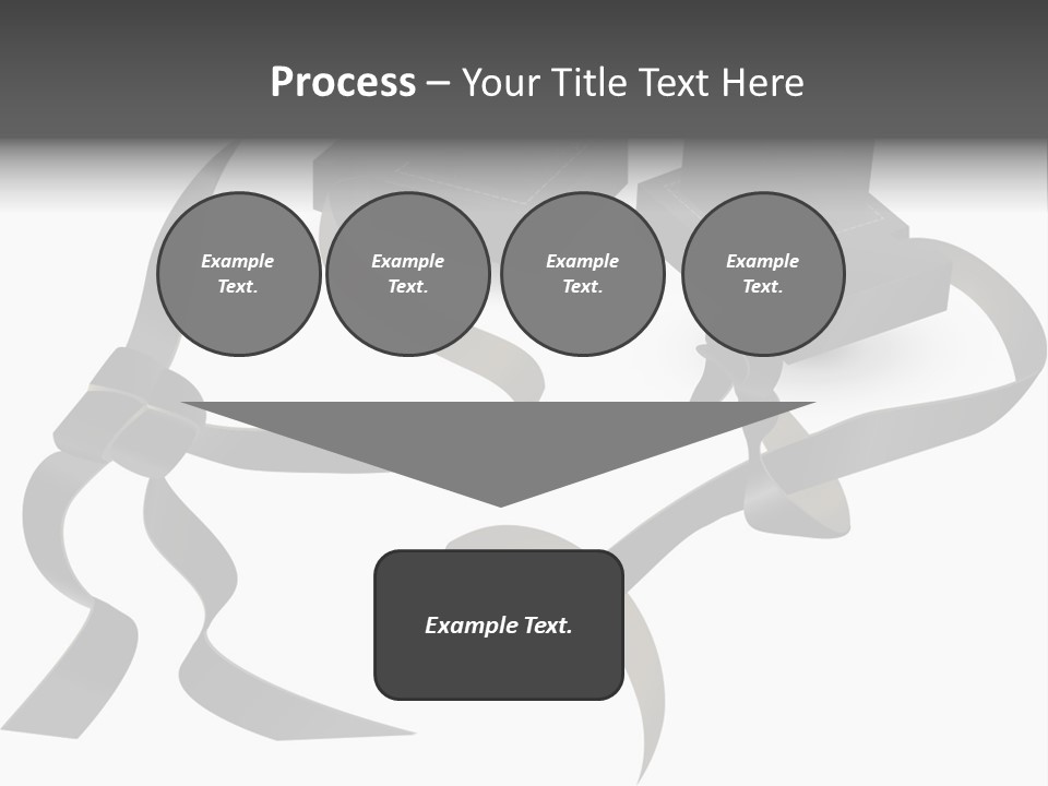 White Tfilin Vector PowerPoint Template