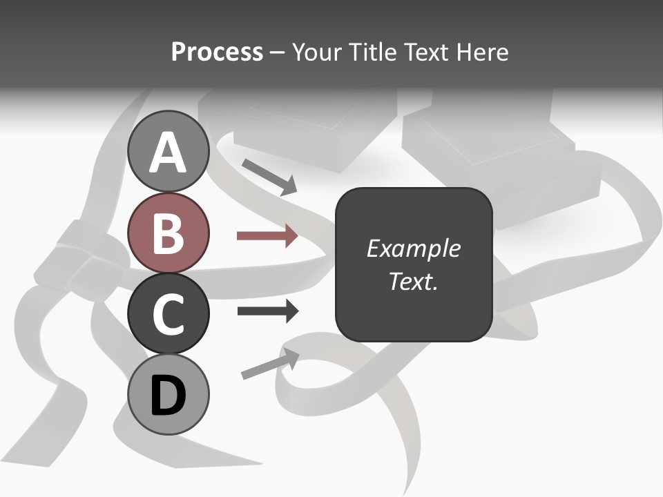 White Tfilin Vector PowerPoint Template