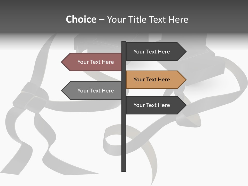 White Tfilin Vector PowerPoint Template