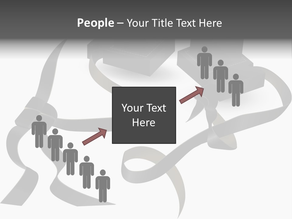 White Tfilin Vector PowerPoint Template