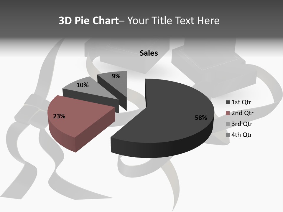 White Tfilin Vector PowerPoint Template