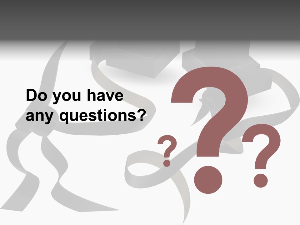 White Tfilin Vector PowerPoint Template