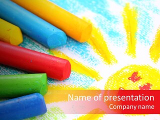Pink Creativity Blue PowerPoint Template