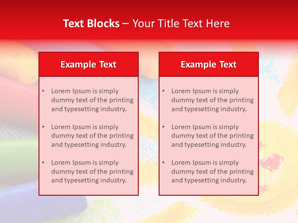 Pink Creativity Blue PowerPoint Template