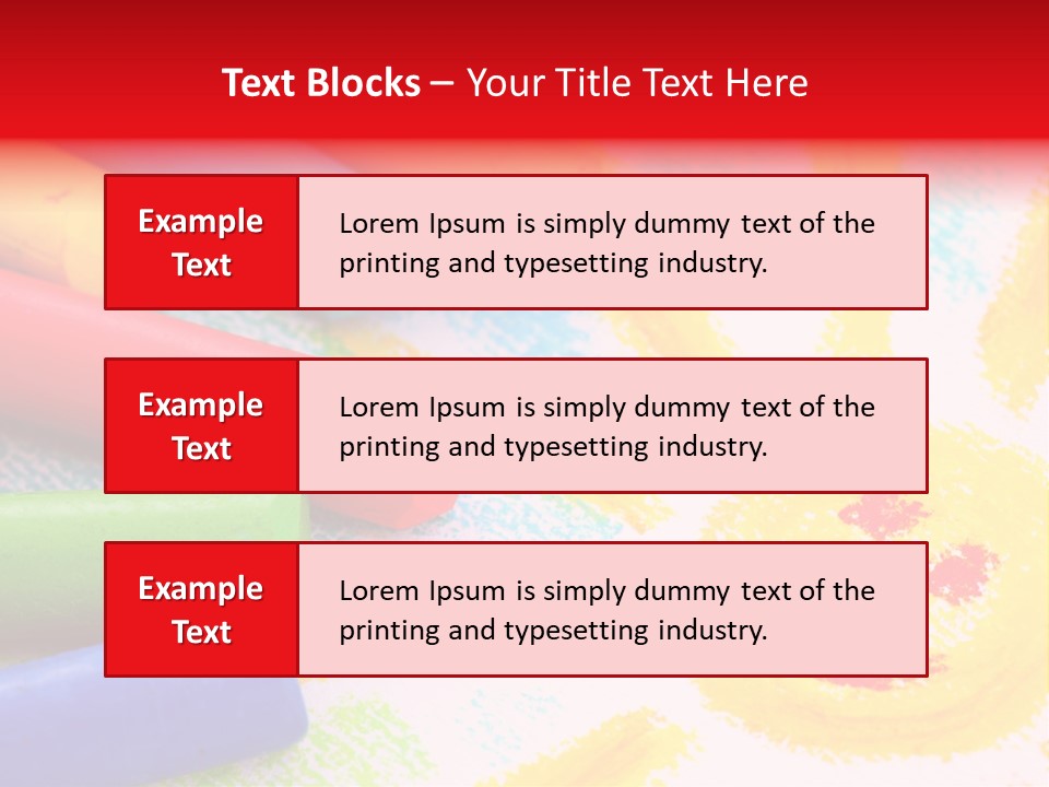 Pink Creativity Blue PowerPoint Template