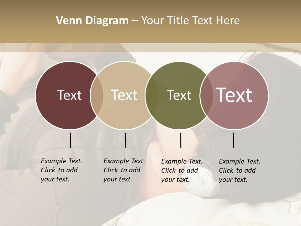Caucasian Male Lying PowerPoint Template