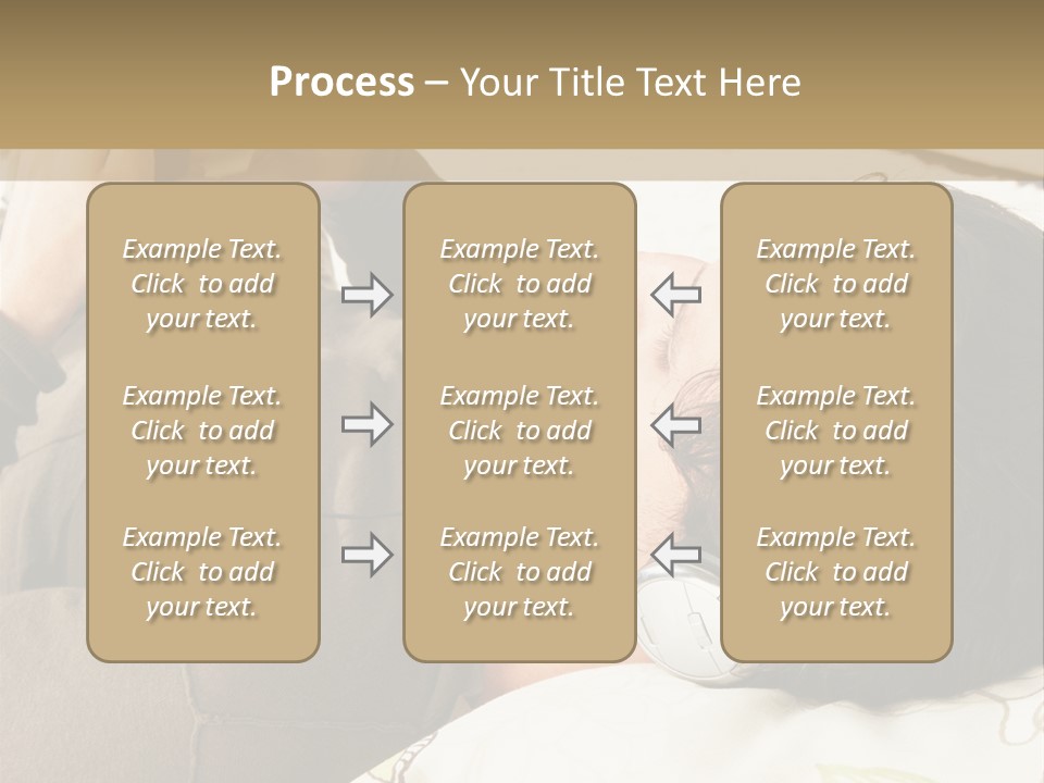 Caucasian Male Lying PowerPoint Template
