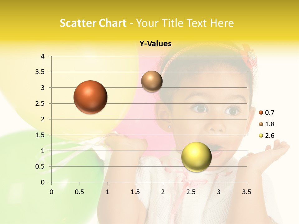 Childhood People Baby PowerPoint Template