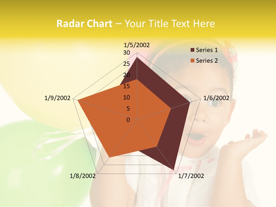Childhood People Baby PowerPoint Template