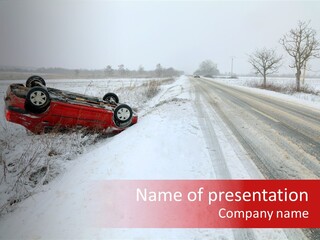 Insurance Transportation Rubber PowerPoint Template