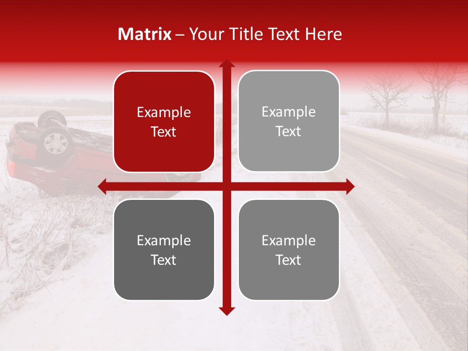 Insurance Transportation Rubber PowerPoint Template