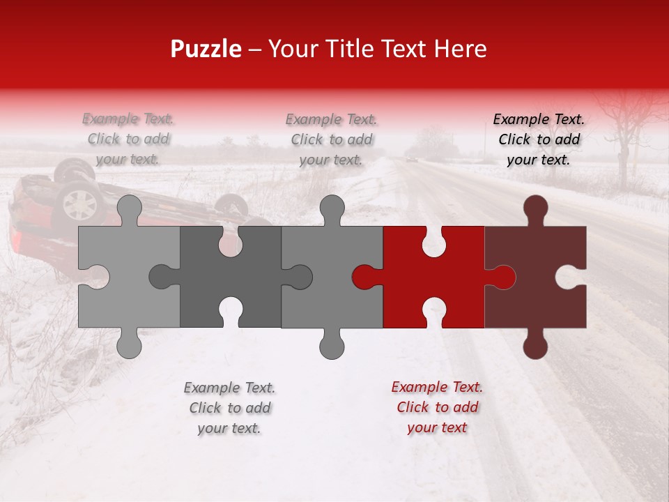 Insurance Transportation Rubber PowerPoint Template