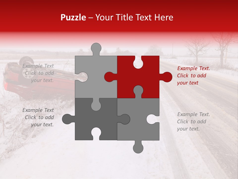 Insurance Transportation Rubber PowerPoint Template