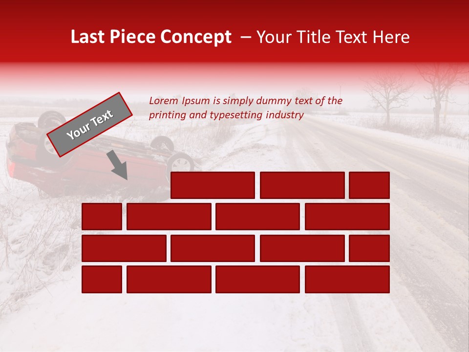 Insurance Transportation Rubber PowerPoint Template