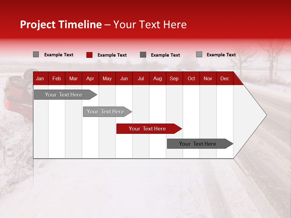 Insurance Transportation Rubber PowerPoint Template