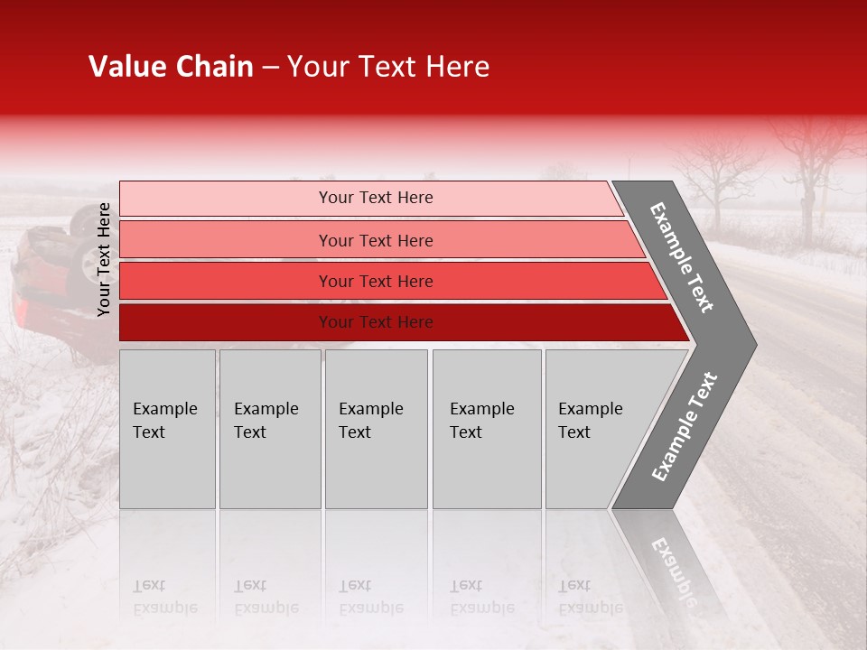 Insurance Transportation Rubber PowerPoint Template