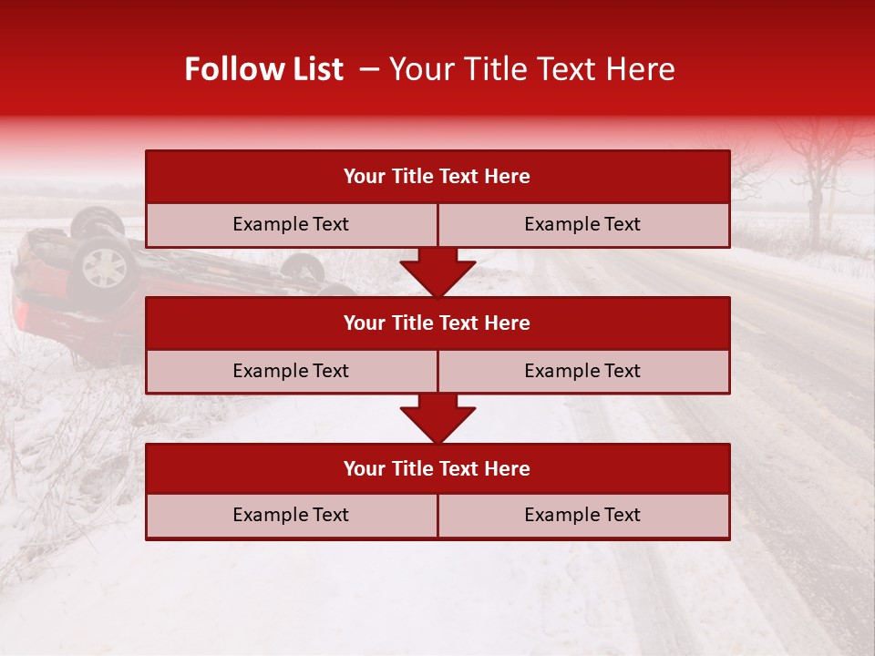 Insurance Transportation Rubber PowerPoint Template