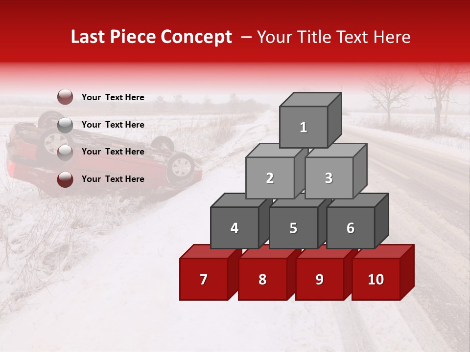 Insurance Transportation Rubber PowerPoint Template