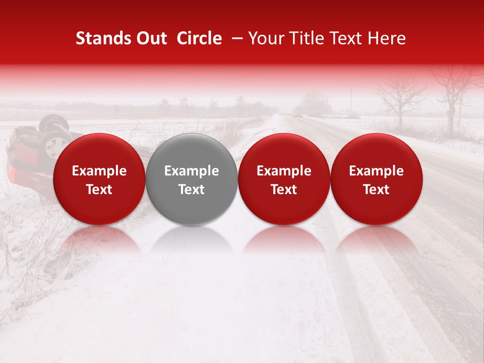 Insurance Transportation Rubber PowerPoint Template