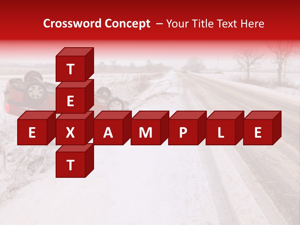 Insurance Transportation Rubber PowerPoint Template