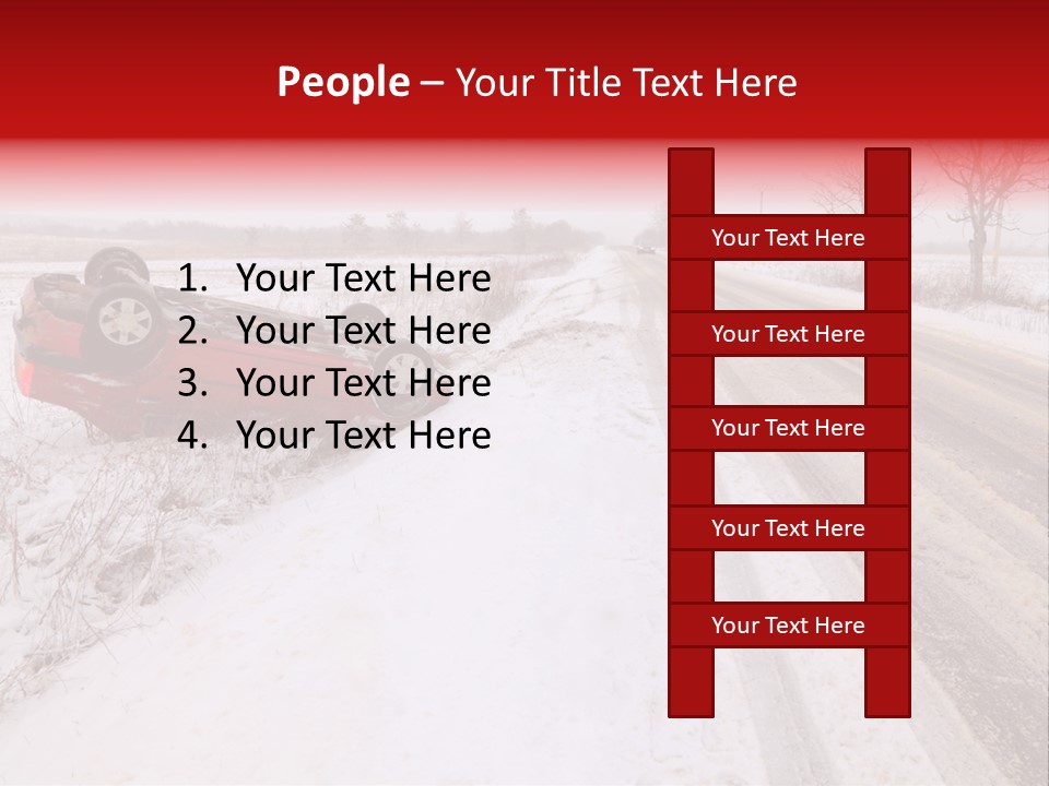 Insurance Transportation Rubber PowerPoint Template