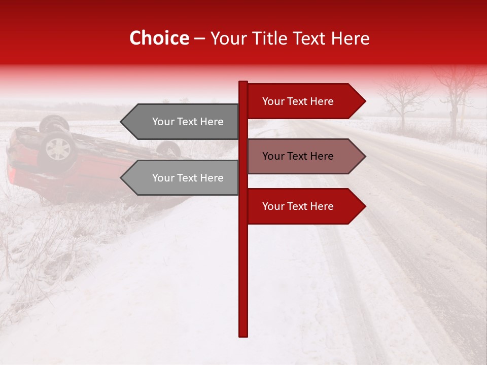 Insurance Transportation Rubber PowerPoint Template