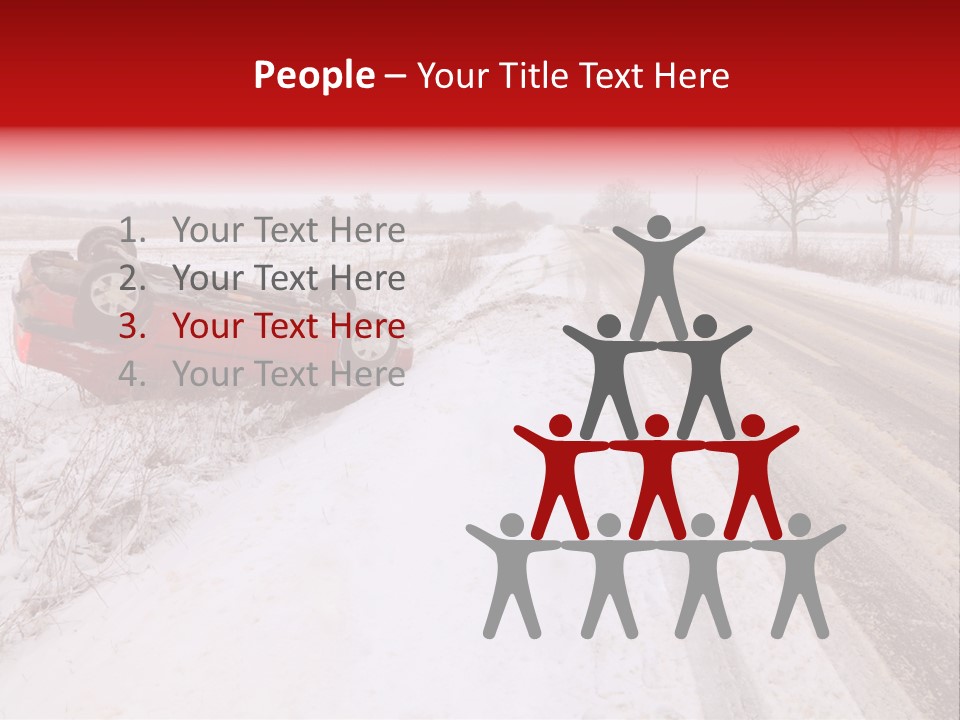 Insurance Transportation Rubber PowerPoint Template